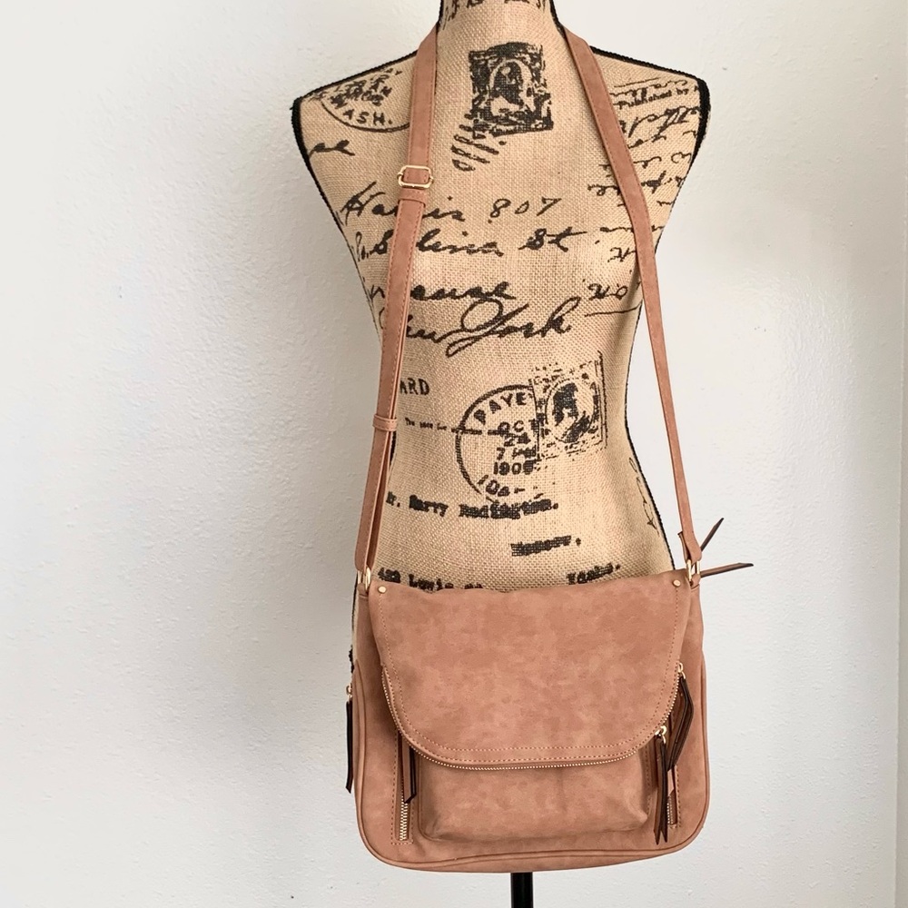 Vegan Leather Crossbody Bag